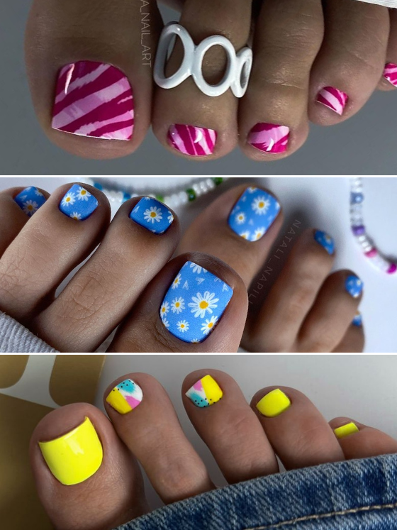 Summer Toe Nail Designs