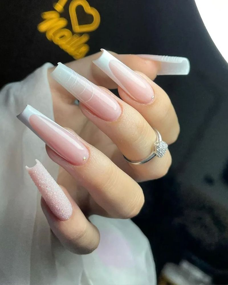 French Tip Nail Design