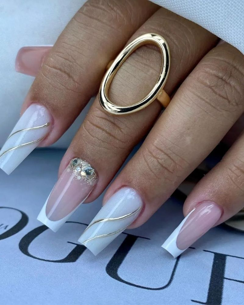 French Tip Nail Design