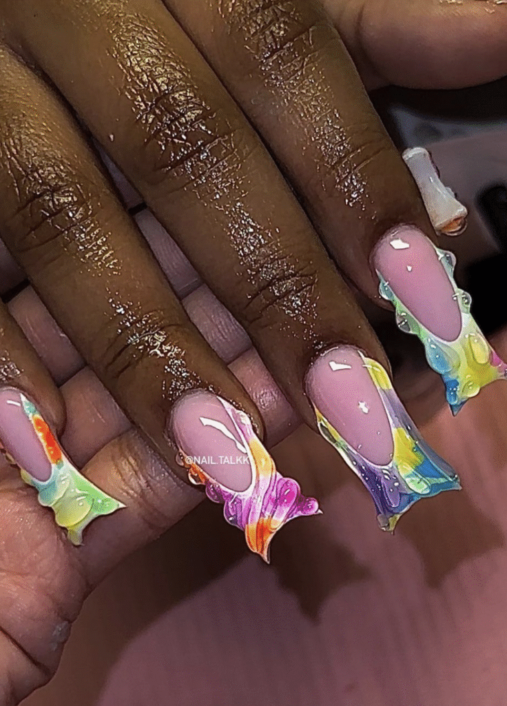duck nail designs