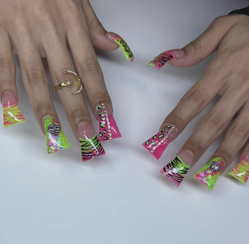 duck nail designs