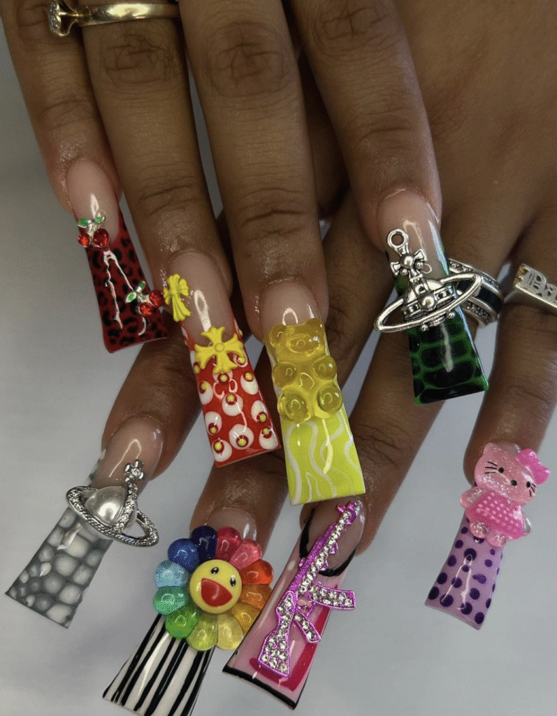 duck nail designs