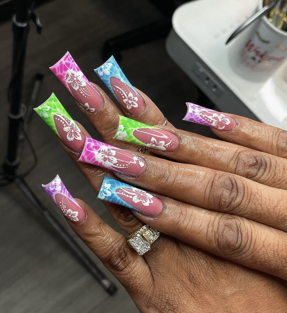 duck nail designs