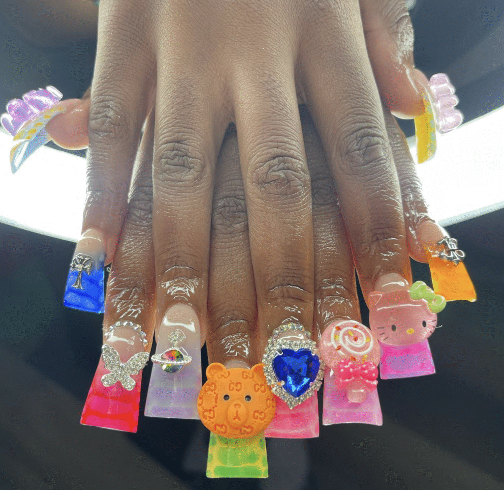 duck nail designs