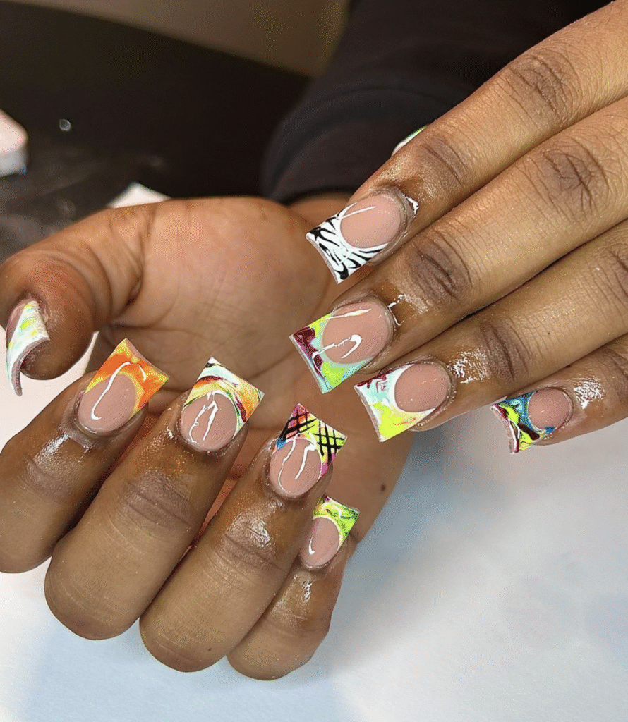 duck nail designs
