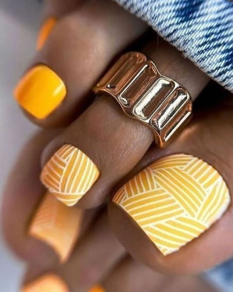 Summer nail Designs for feet