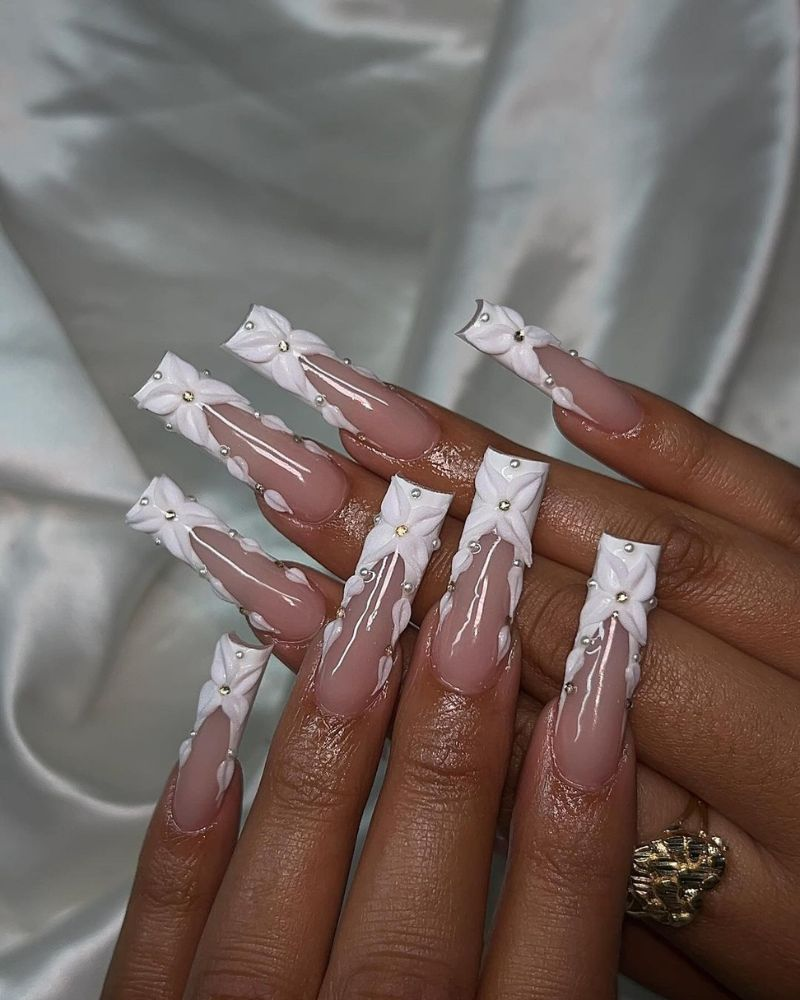 French Tip Nail Design