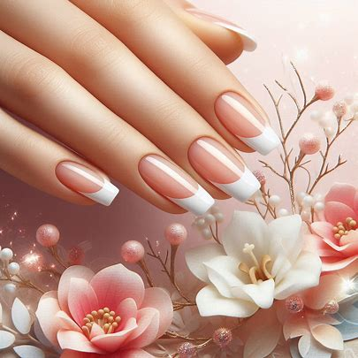 French Tip Nail Design