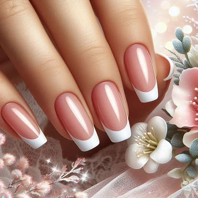 French Tip Nail Design