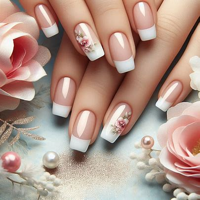 French Tip Nail Design