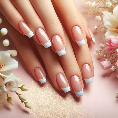 French Tip Nail Design