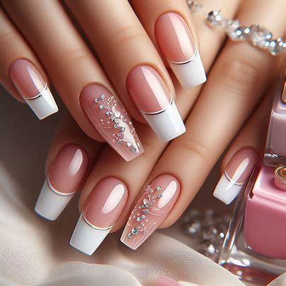 French Tip Nail Design
