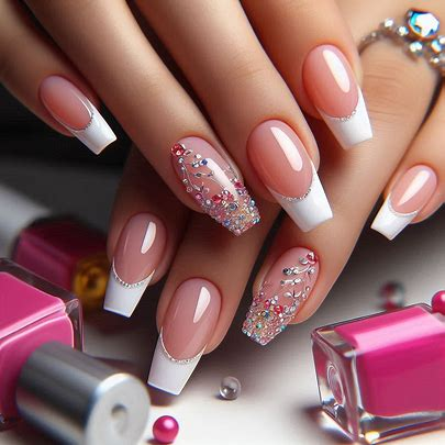French Tip Nail Design