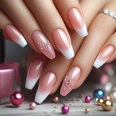 French Tip Nail Design