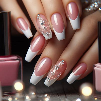 French Tip Nail Design
