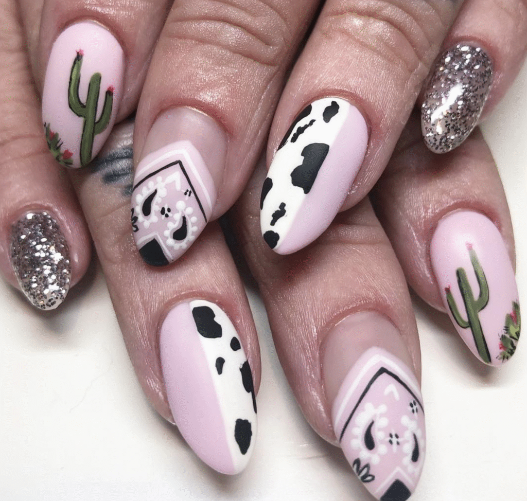 Country Western Nail Designs