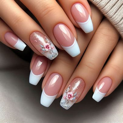 French Tip Nail Design