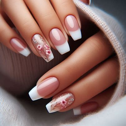 French Tip Nail Design