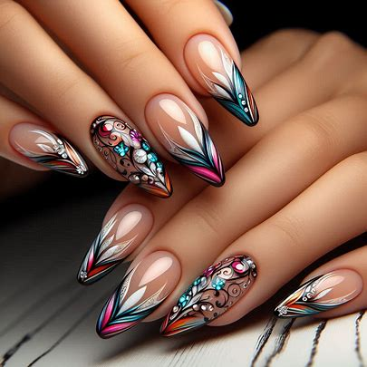 French Tip Nail Design