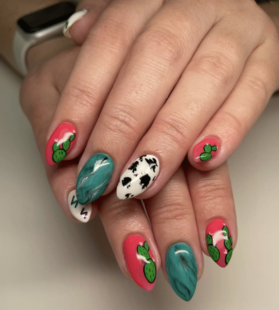 Country Western Nail Designs