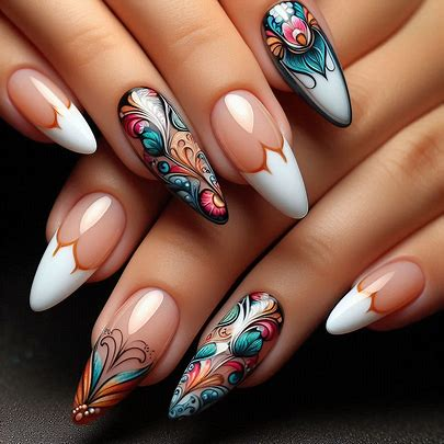 French Tip Nail Design