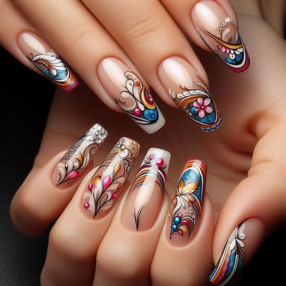 French Tip Nail Design