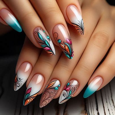 French Tip Nail Design
