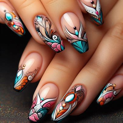 French Tip Nail Design