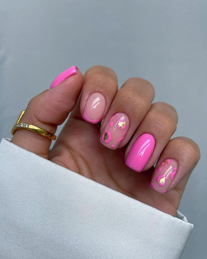 Short and Bright Summer Nail Art Designs