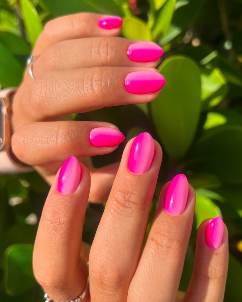 Short and Bright Summer Nail Art Designs