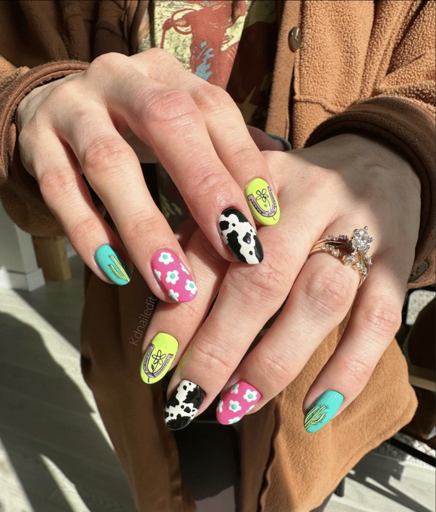Country Western Nail Designs
