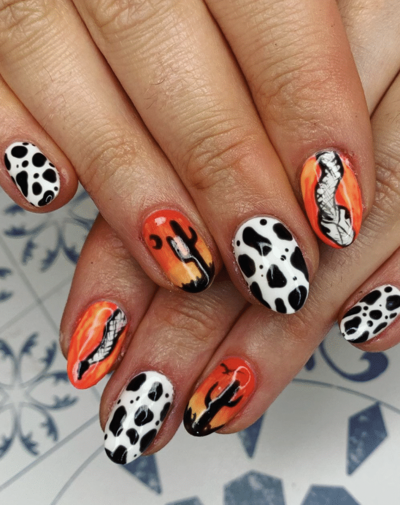 Country Western Nail Designs