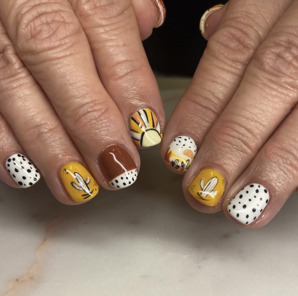 Country Western Nail Designs