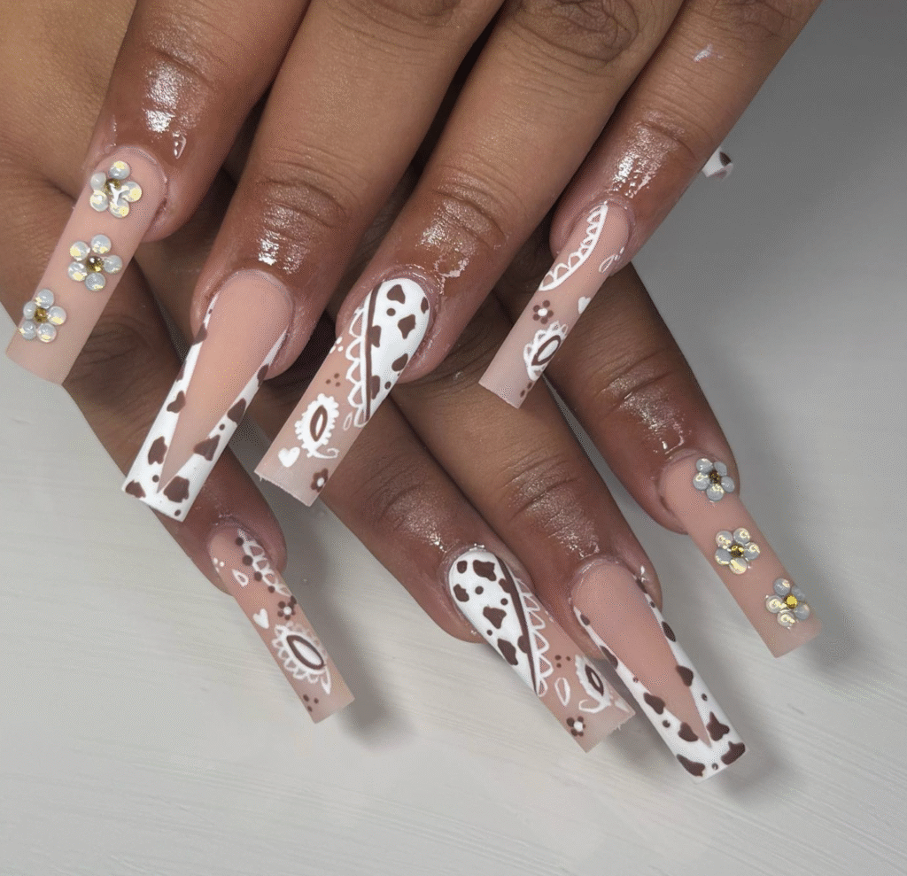 Country Western Nail Designs