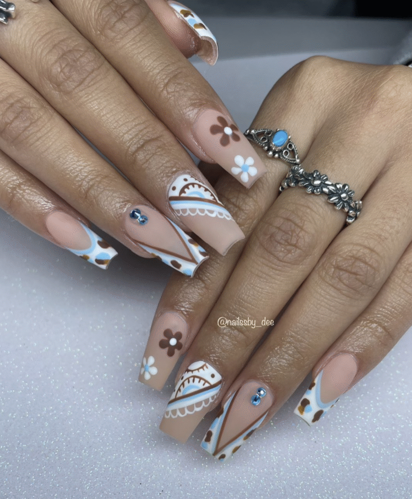 Country Western Nail Designs