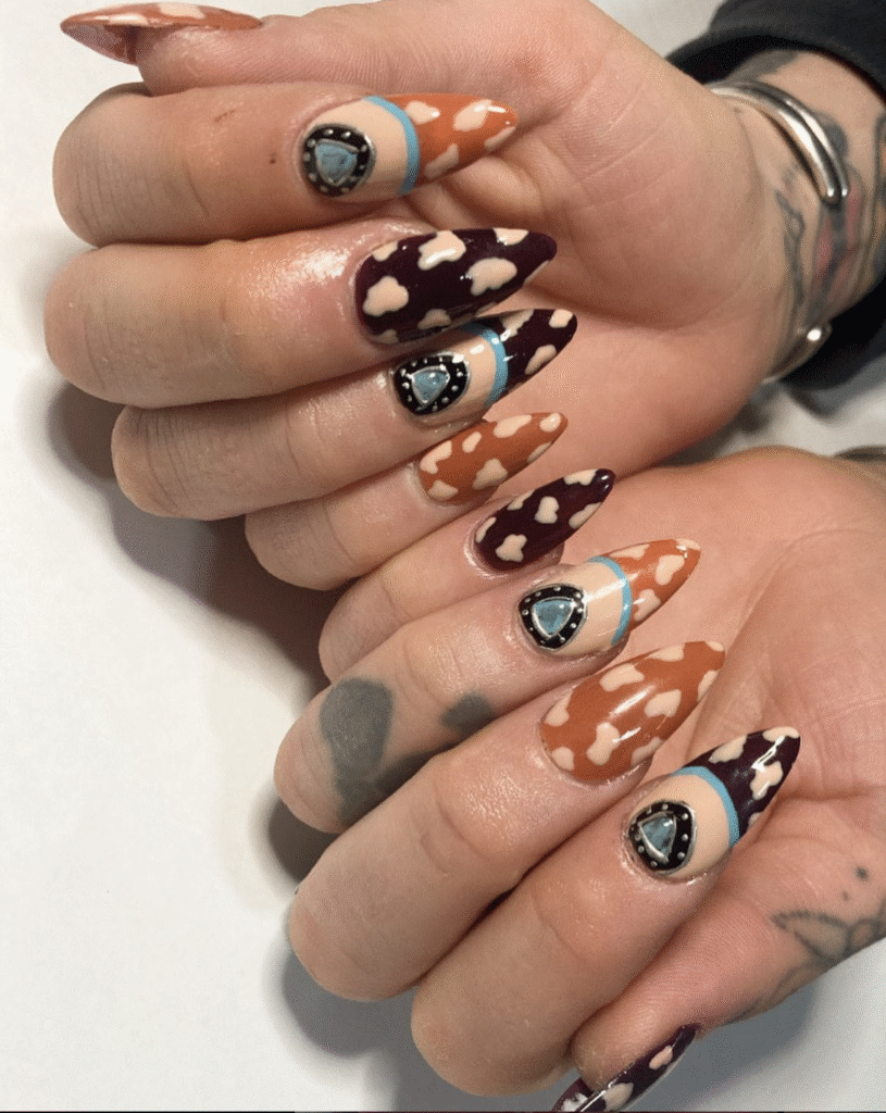 Country Western Nail Designs