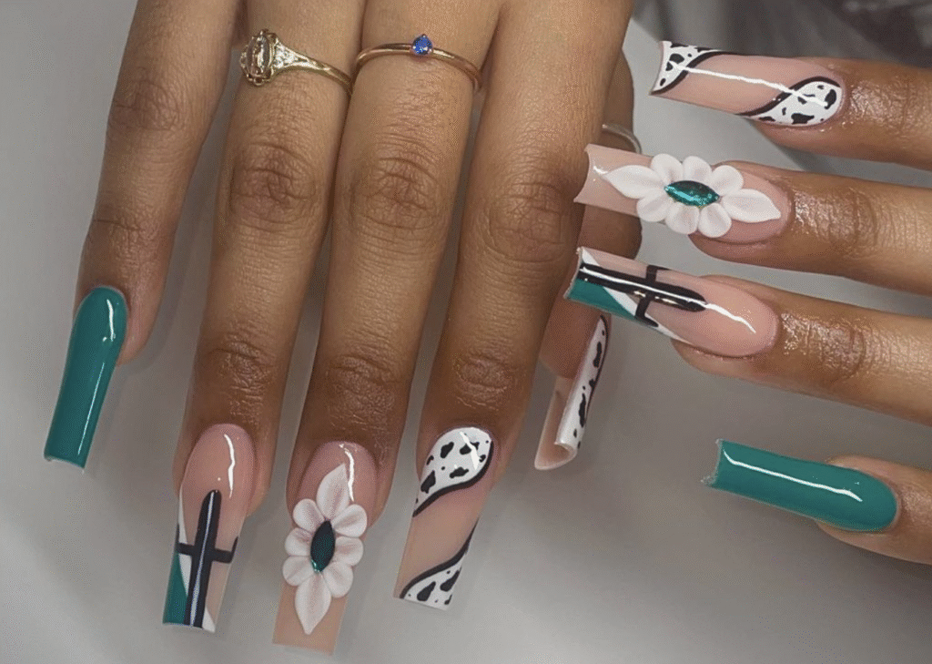 Country Western Nail Designs