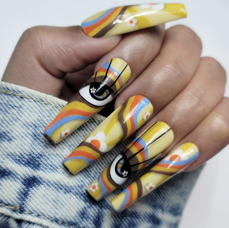 Hippie Nail Designs