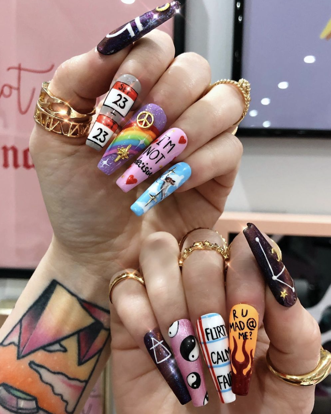 Libra Nail Designs