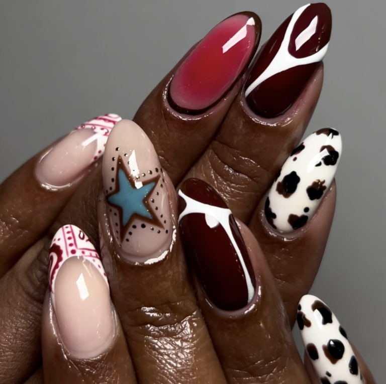 Rodeo Western Nail Designs