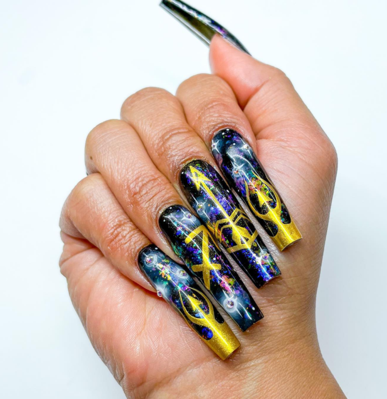 Sagittarius Nail Designs