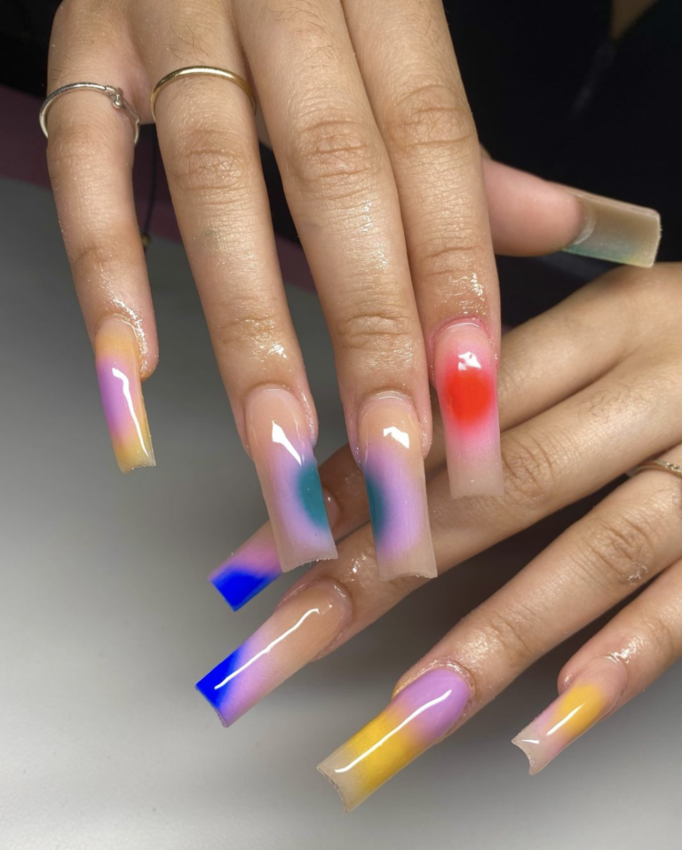 bright summer nail designs