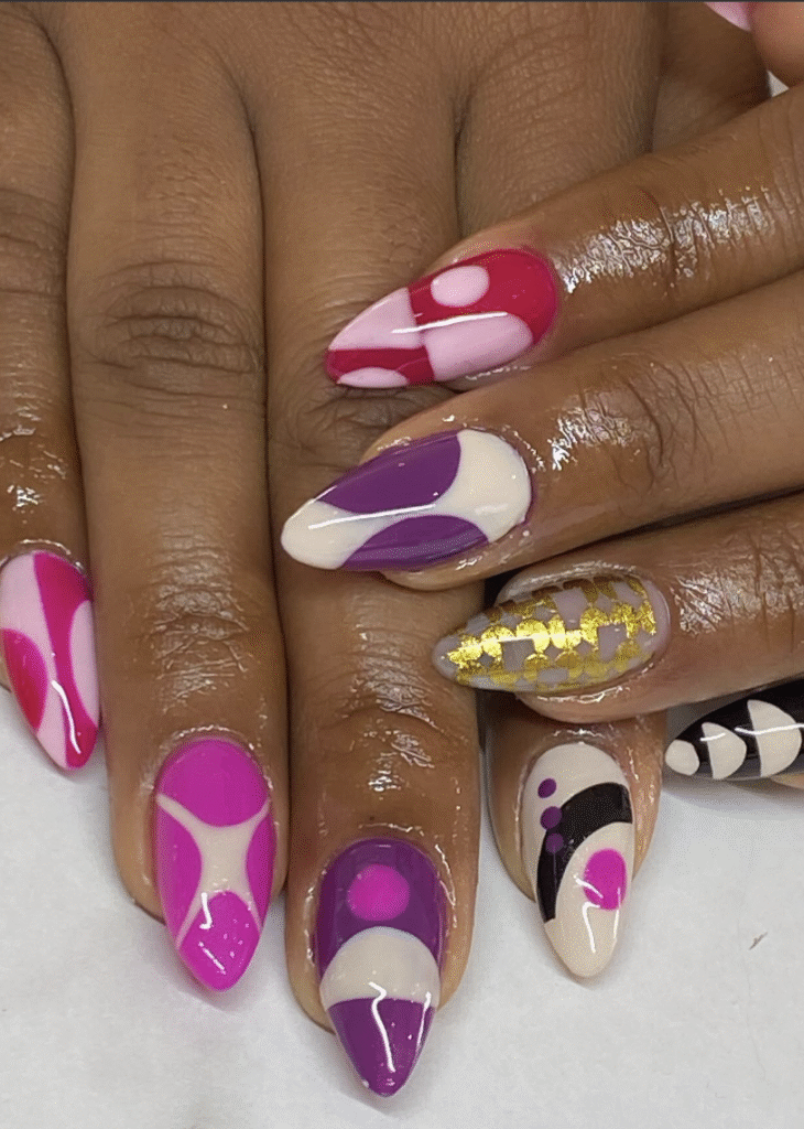 bright summer nail designs