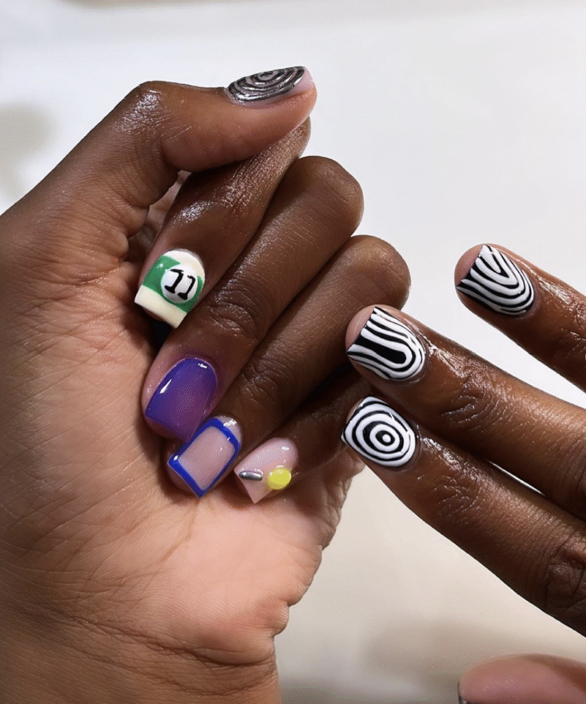 bright summer nail designs
