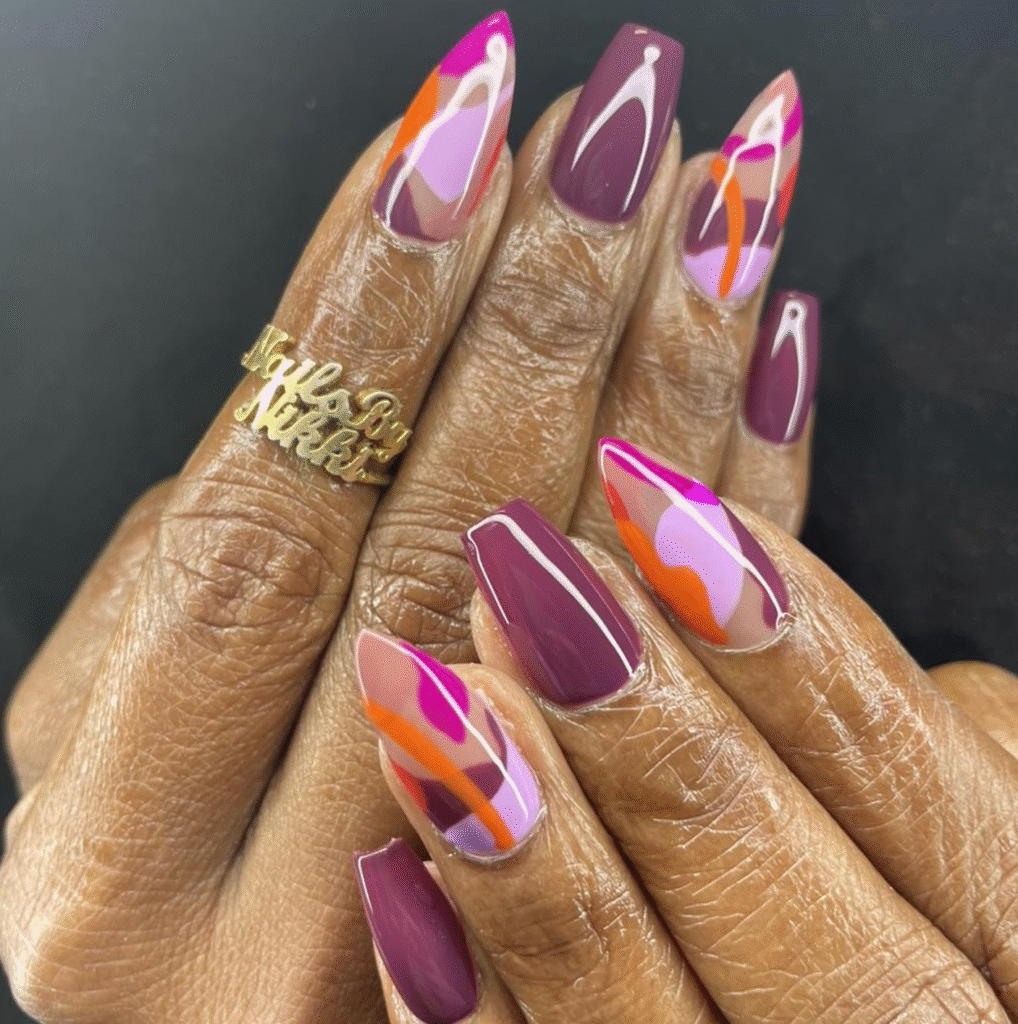 bright summer nail designs