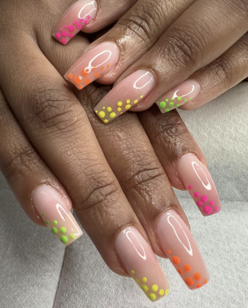 bright summer nail designs