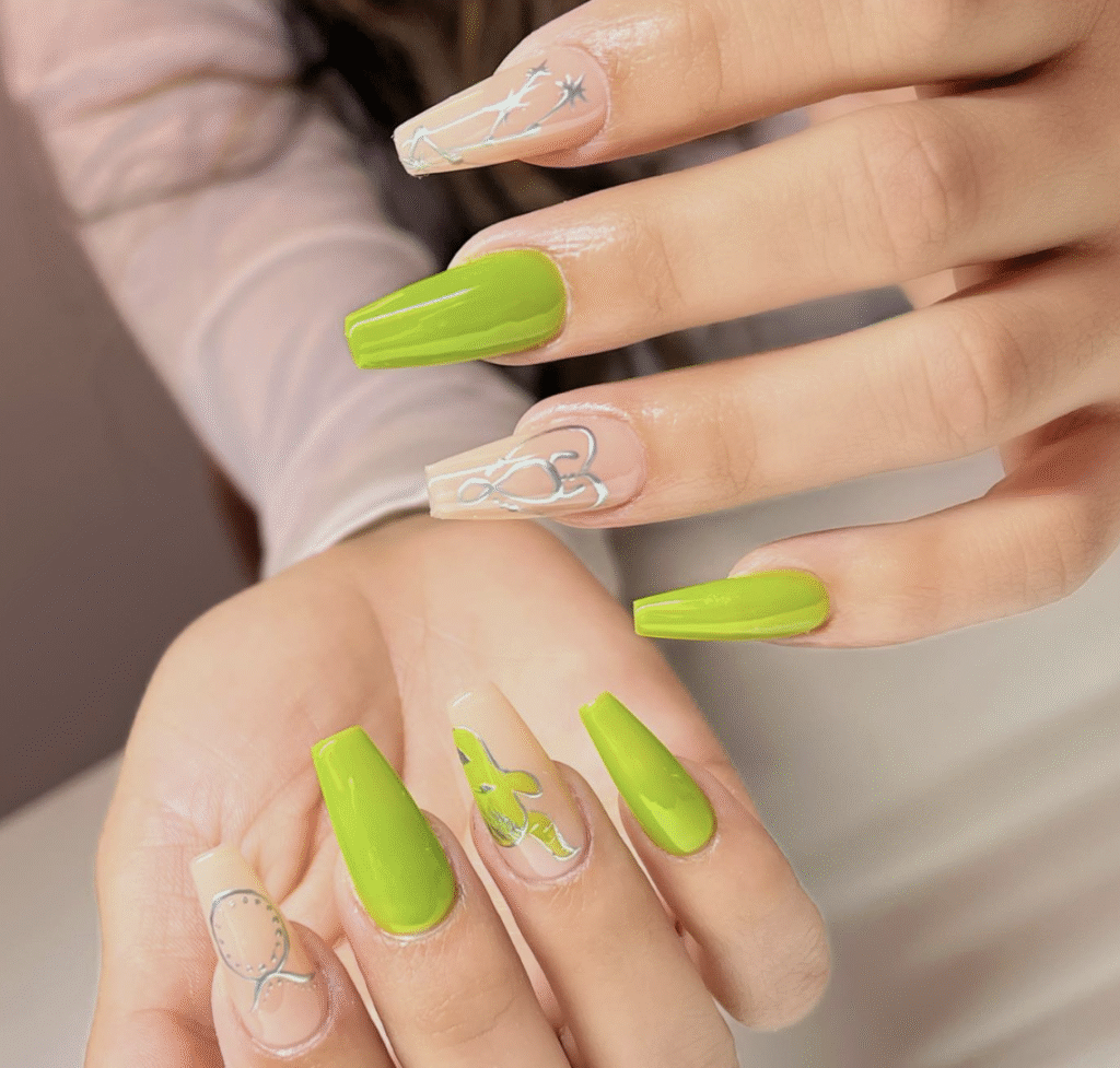 Taurus nail designs 