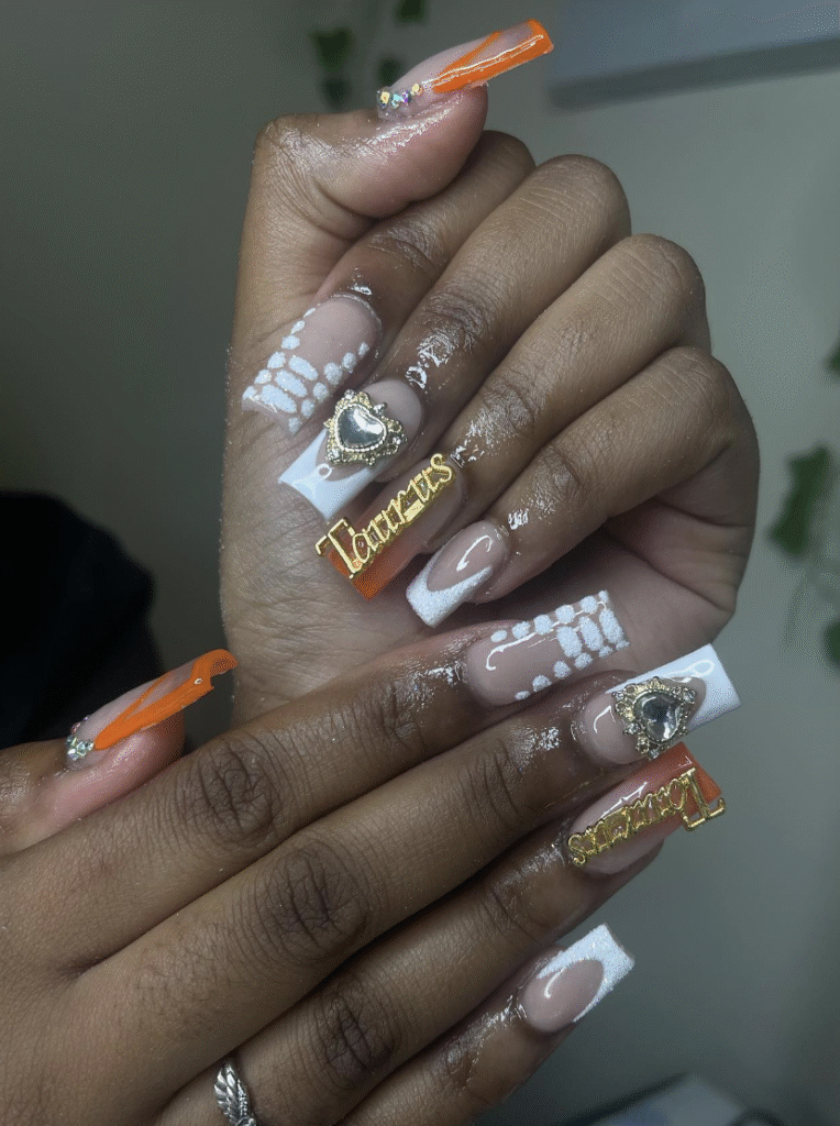 Taurus nail designs 
