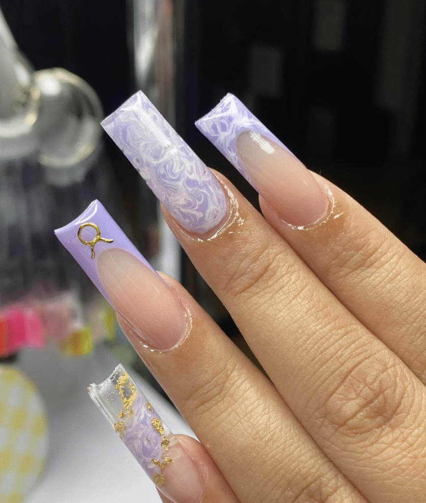 Taurus nail designs 