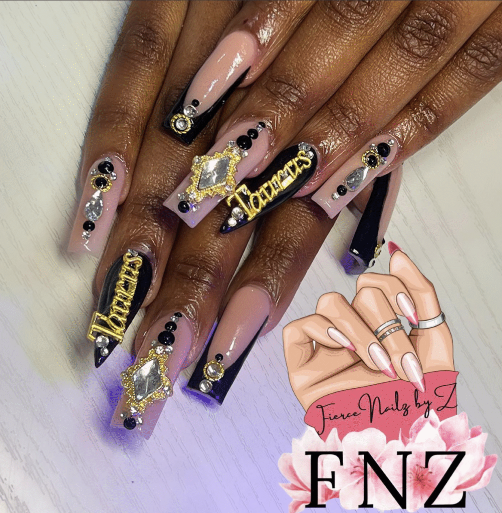 Taurus nail designs 